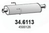 RENAU 4401372 Middle Silencer
